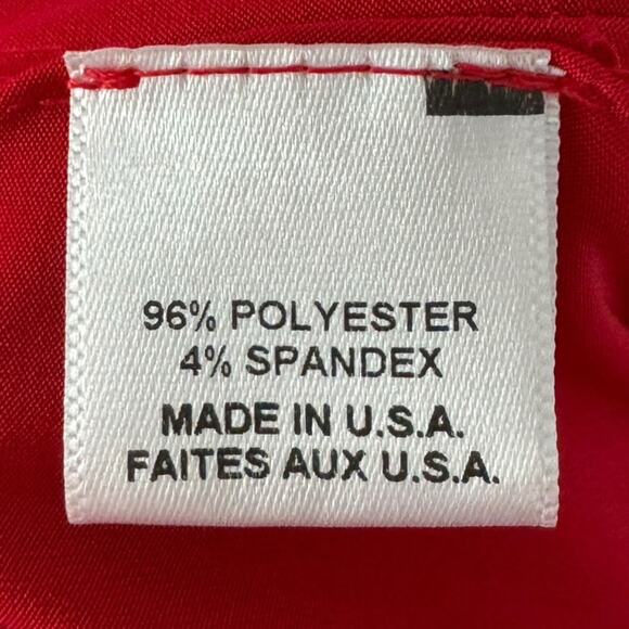 Misa Los Angeles Veronica Dress Red Long Wrap Maxi Stretchy Romantic Glamorous - Picture 14 of 16